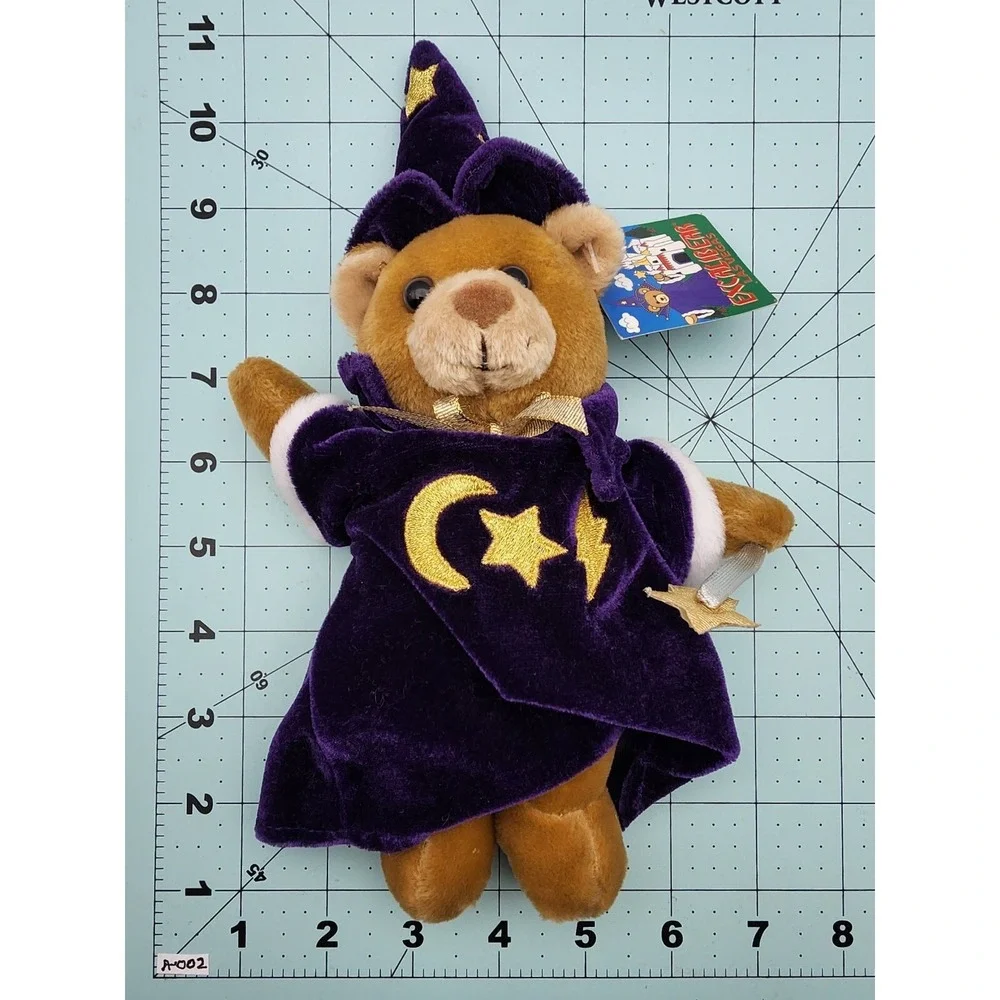 Excalibur Hotel Casino Las Vegas Wizard Bear Dog Vintage Plush‎ Stuffed Animal